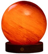 Ciemnobrązowa dekoracja świetlna na USB ø 12 cm Sand Storm – Gingko