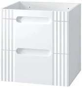 Biała szafka pod umywalkę nablatową 60 cm A3-D44