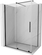 Mexen Velar kabina prysznicowa rozsuwana 150 x 90 cm, transparent, czarna - 871-150-090-01-70