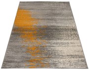 Pomarańczowy dywan przecierany w stylu loft L0-C38