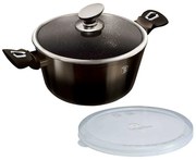 Granitowy garnek na indukcję z pokrywkami B7-B14