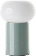 Brilliant - Lampa stołowa KNUT 1xE27/25W/230V zielona/biała