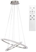 LAMPA SUFITOWA WISZĄCA LED LHJ045-CP2 NIKIEL SZCZOTKOWANY