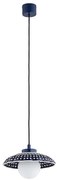 Argon 8948 - Żyrandol na lince BOLL 1xG9/6W/230V niebieski
