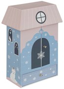 Kartonowy kuferek na drobiazgi do pokoju dziecięcego