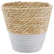 Osłonka na doniczkę Boho 17,5 cm szara AMBITION