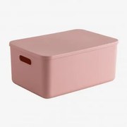 Pudełko Organizerowe Z Polipropylenu Yure Toasted Almond & ↑16 Cm - Sklum