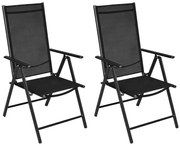 Krzesła składane ogrodowe 2 szt. C1-G15