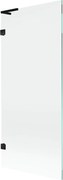 Mexen Lunar L parawan nawannowy 1-skrzydłowy 80 x 150 cm, transparent, czarny - 897L-080-000-70-00