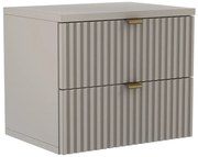 Wisząca szafka nocna beżowa A7-R35