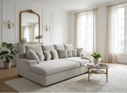 Sofa Lazy tkanina Tilia 11 ciepły szary