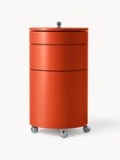 Pojemnik na kółkach Barboy, projekt Verner Panton
