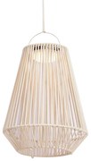 Zewnetrzna Lampa stołowa w stylu bohemy beżowa z LED, 3-stopniowy ściemniacz, IP54, ładowana solarnie - DucaBoho Oswietlenie zewnetrzne