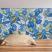 Fototapeta - Kwiatowy wzór (196x136 cm)