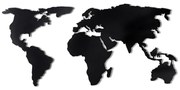Mapa ścienna 120x60 cm Silhouette – Bystag
