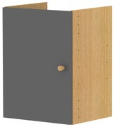 Szary element regału modułowego 33x43,5 cm Z Cube – Tenzo