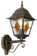 Zewnetrzna Winietkowa lampa ścienna zewnętrzna antyczne złoto - Antigua Up klasyczny/Antyczny Oswietlenie zewnetrzne