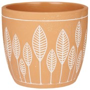 Osłonka na doniczkę z terakoty LEAVES