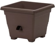 Plastia Bergamot Donica samonawadniająca, brązowy, 30 x 30 cm