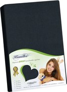 Bellatex prześcieradło Jersey czarny