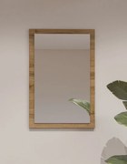 Lustro do przedpokoju CROSS 40x60cm dąb wotan HELVETIA
