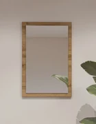 Lustro do przedpokoju CROSS 40x60cm dąb wotan HELVETIA
