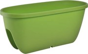 Gardenico Doniczka balkonowa na poręcz Balconia OVI zielony, śr. 60 cm, śred. 60 cm