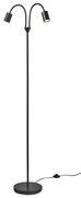 Nordlux - Lampa podłogowa EXPLORE 2xGU10/7W/230V czarna