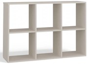 Beżowy regał nowoczesny kaszmir 4x T8-W78