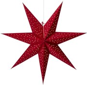 Markslöjd 704902 - Dekoracja świąteczna CLARA 1xE14/6W/230V 75 cm czerwony