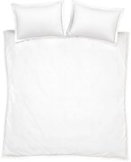 Biała bawełniana pościel dwuosobowa 200x200 cm Oxford Lace Trim – Bianca