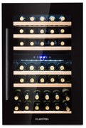 Klarstein Vinsider 59.2cm 41 Butelek Winiarka do Zabudowy Dwustrefowa Czarny