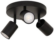 Lampy sufitowe VICO, metalowe klosze, 3 punktowe
