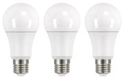 Zestaw 3 żarówek LED EMOS Classic A60 Warm White, 13,2W E27