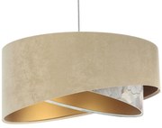 Lampa wisząca SAND FLOWER 1 beżowa/złota BPS KONCEPT