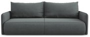 Szara rozkładana/ze schowkiem sofa 216 cm Nanea – Makamii