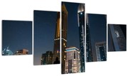 Obraz miasta nocą (125x70 cm)