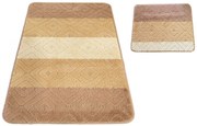Zestaw beżowych dywaników łazienkowych W0-N97