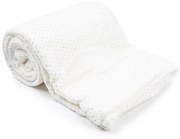 Koc Dots biały, 150 x 125 cm