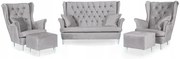 Zestaw wypoczynkowy sofa + 2 fotele Family Meble