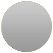 Lustro okrągłej w minimalistycznej ramie, Ø 55 cm