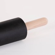 Silikonowy wałek do ciasta, z drewnianymi uchywtami, 40 cm