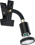 Eglo 300914 - Lampa LED z klipsem PARRINI 1xGU10/4,5W/230V czarna