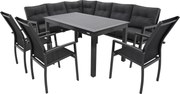 Doppler EXPERT LOUNGE ogrodowy zestaw wypoczynkowy 3+1+1