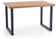 HORUS stół prostokątny 126÷206/80/76 cm loft rustykalny 4/8 osobowy rozkładany