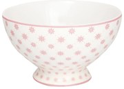 Różowa porcelanowa miska na zupę Green Gate Laurie, ø 15 cm