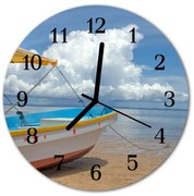 Zegar szklany okrągły Łódź