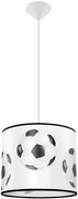 Lampa wisząca dla chłopca z motywem piłki A594 D7-S95