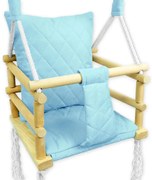 Niebieska huśtawka dziecięca 3w1 N6-C91