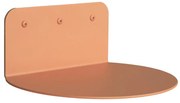 Łososiowa metalowa półka 30 cm Flex – Spinder Design